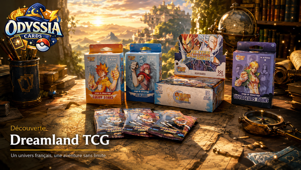Dreamland TCG : découvrez le nouveau jeu de cartes inspiré du manga de Reno Lemaire