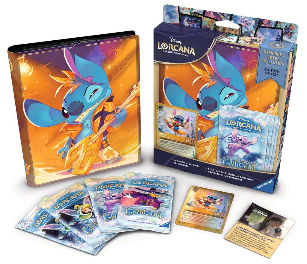 Disney Lorcana : Coffret "Démarrez votre collection" - Edition Stitch - FR