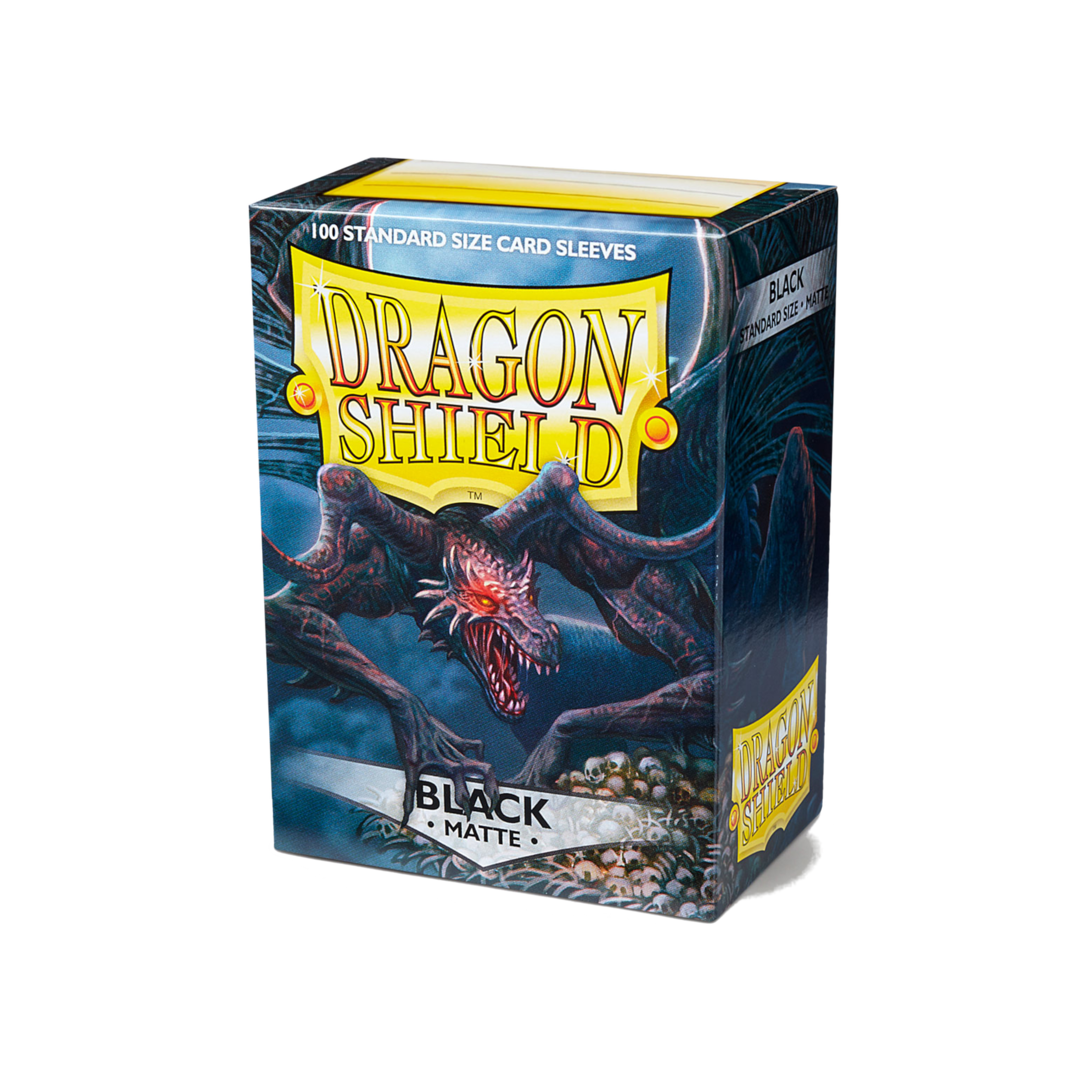 Dragon Shield - Standard Sleeves: Black [Matte] (100 Sleeves)