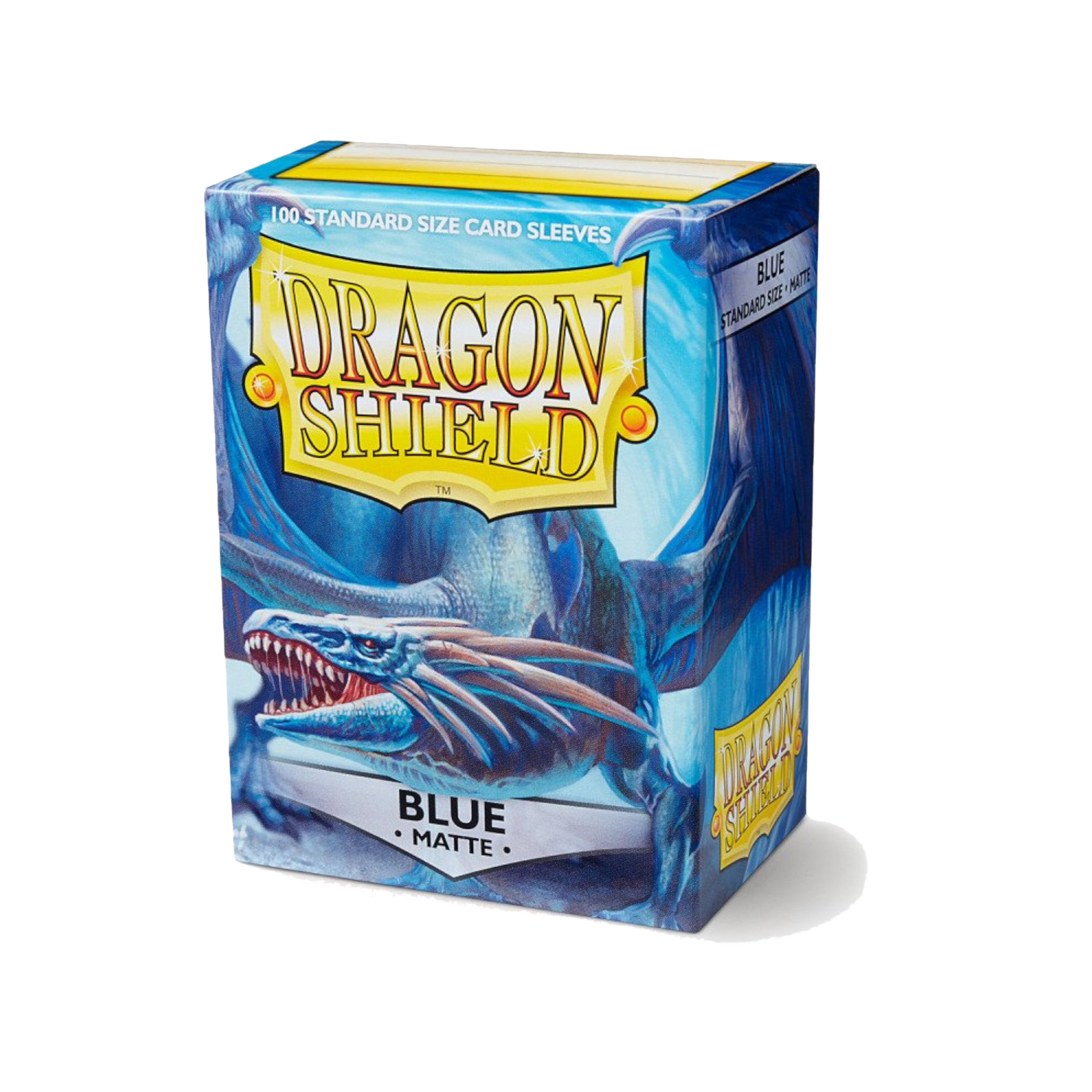 Dragon Shield - Standard Sleeves: Blue [Matte] (100 Sleeves)