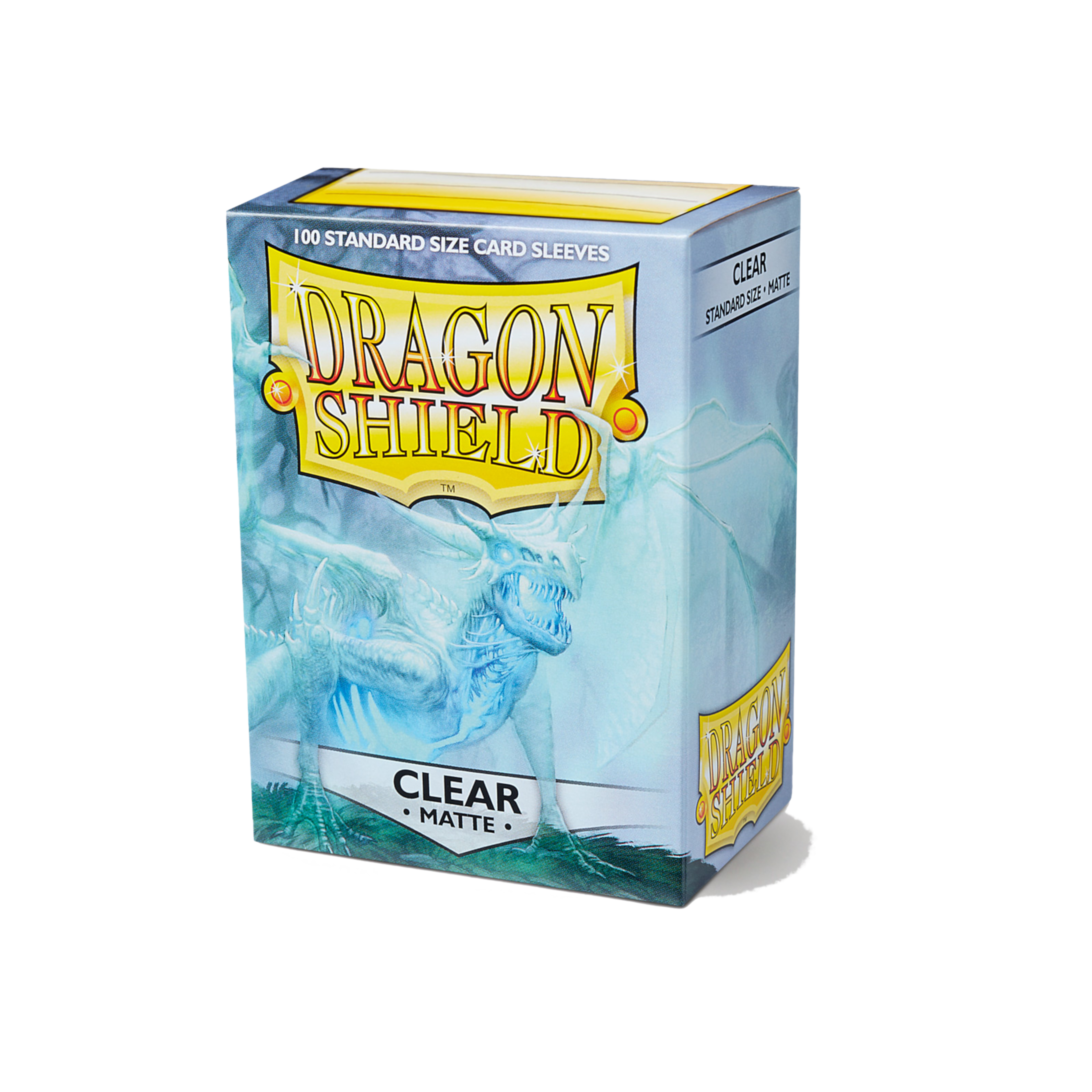 Dragon Shield - Standard Sleeves: Clear [Matte] (100 Sleeves)