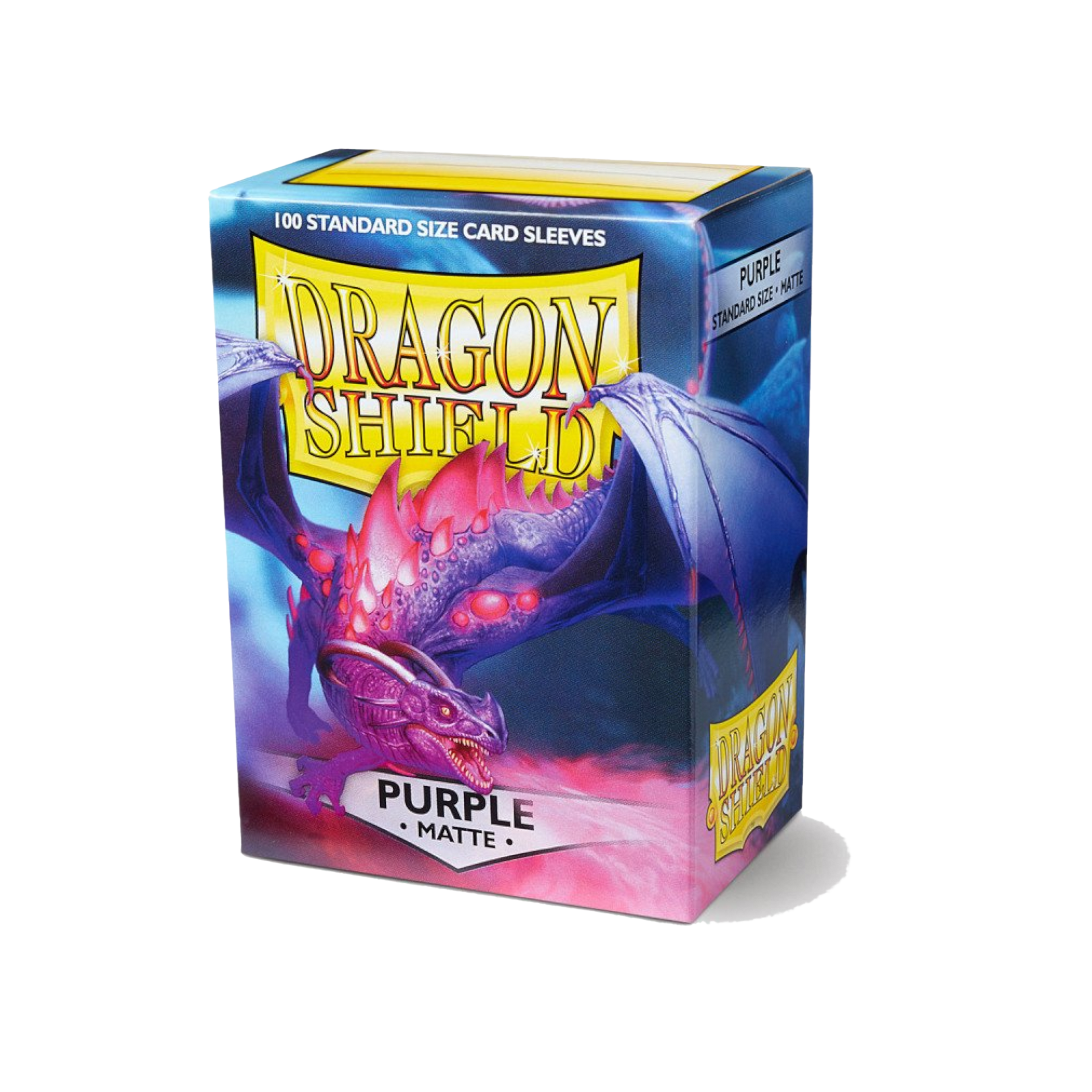 Dragon Shield - Standard Sleeves: Purple [Matte] (100 Sleeves)