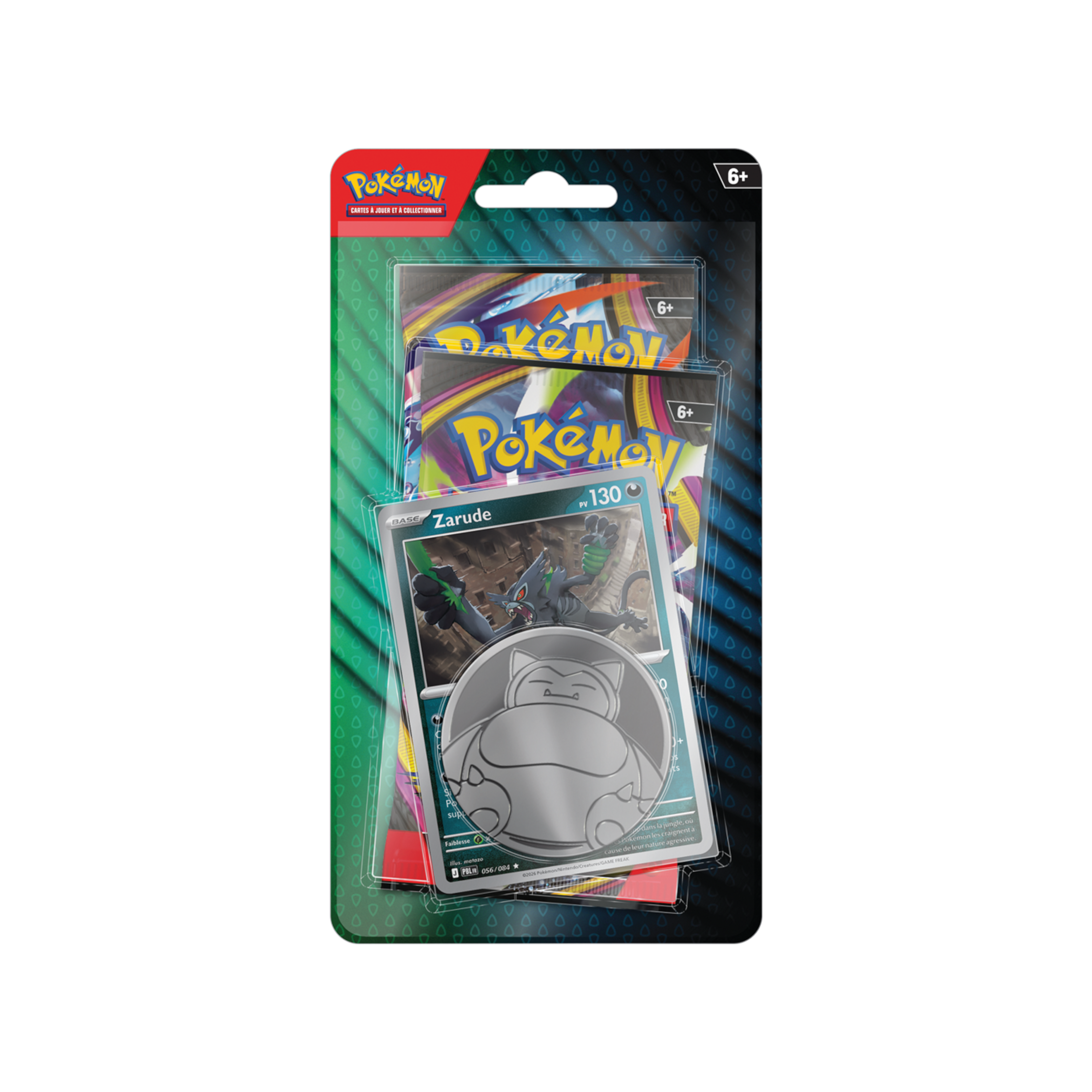 Pokémon – Duo Pack Zarude – 2 Boosters – FR
