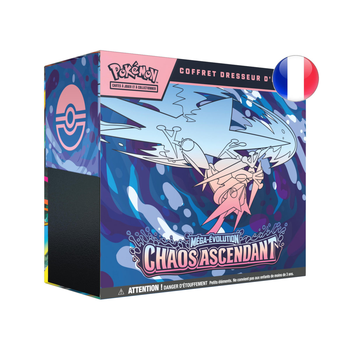 Pokémon – Coffret Dresseur d'Élite – Méga-Évolution : Chaos Ascendant (ME04) – FR