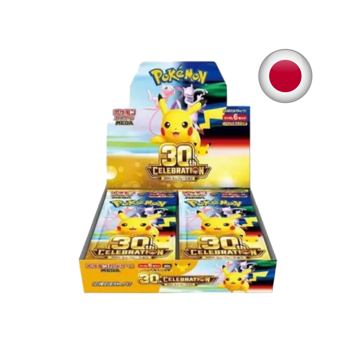 Pokémon – Display 30th Anniversary Celebration M6A – 20 Boosters – JP – Scellée (Shrink)