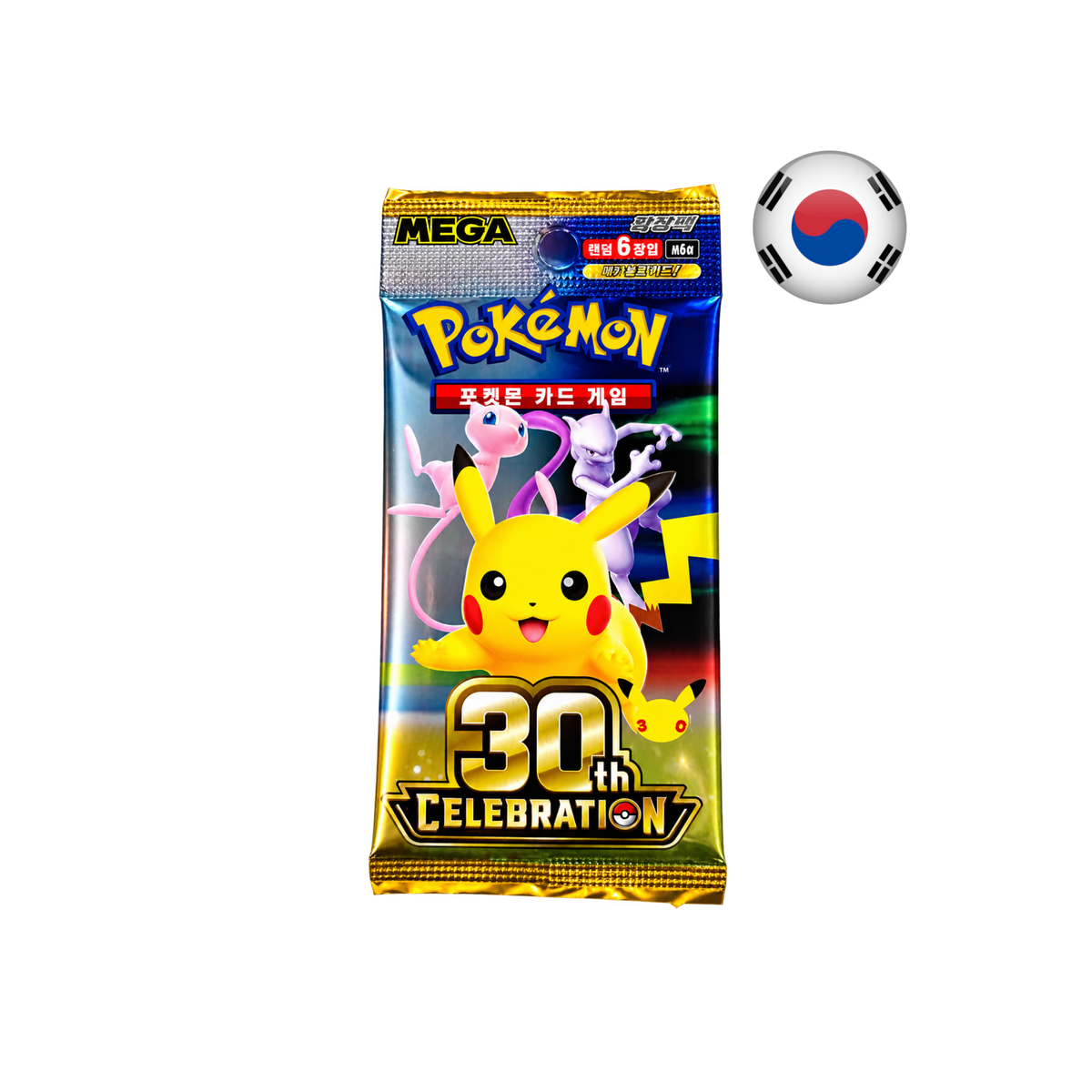 Pokémon – Booster 30th Anniversary Celebration M6A – KR