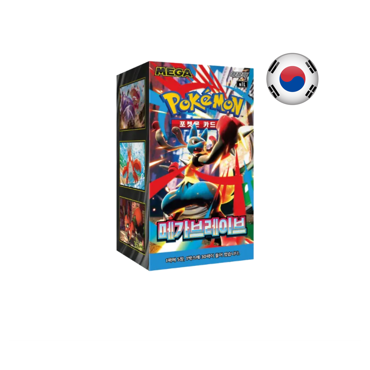 Pokémon – Display Mega Brave M1l (30 Boosters) – KR