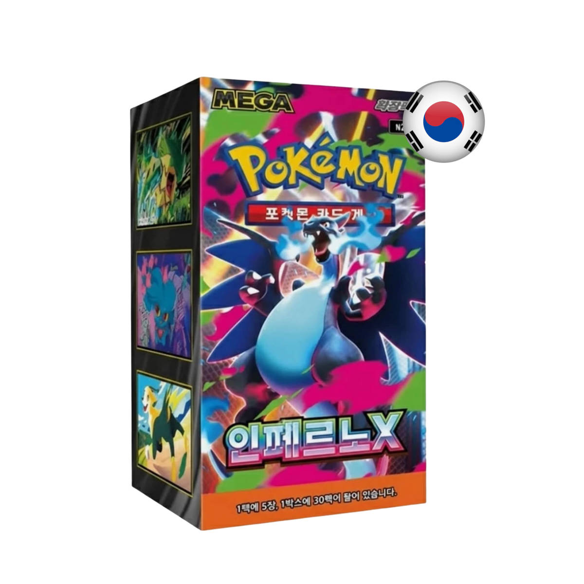 Pokémon – Display Mega Inferno X M2 (30 Boosters) – KR