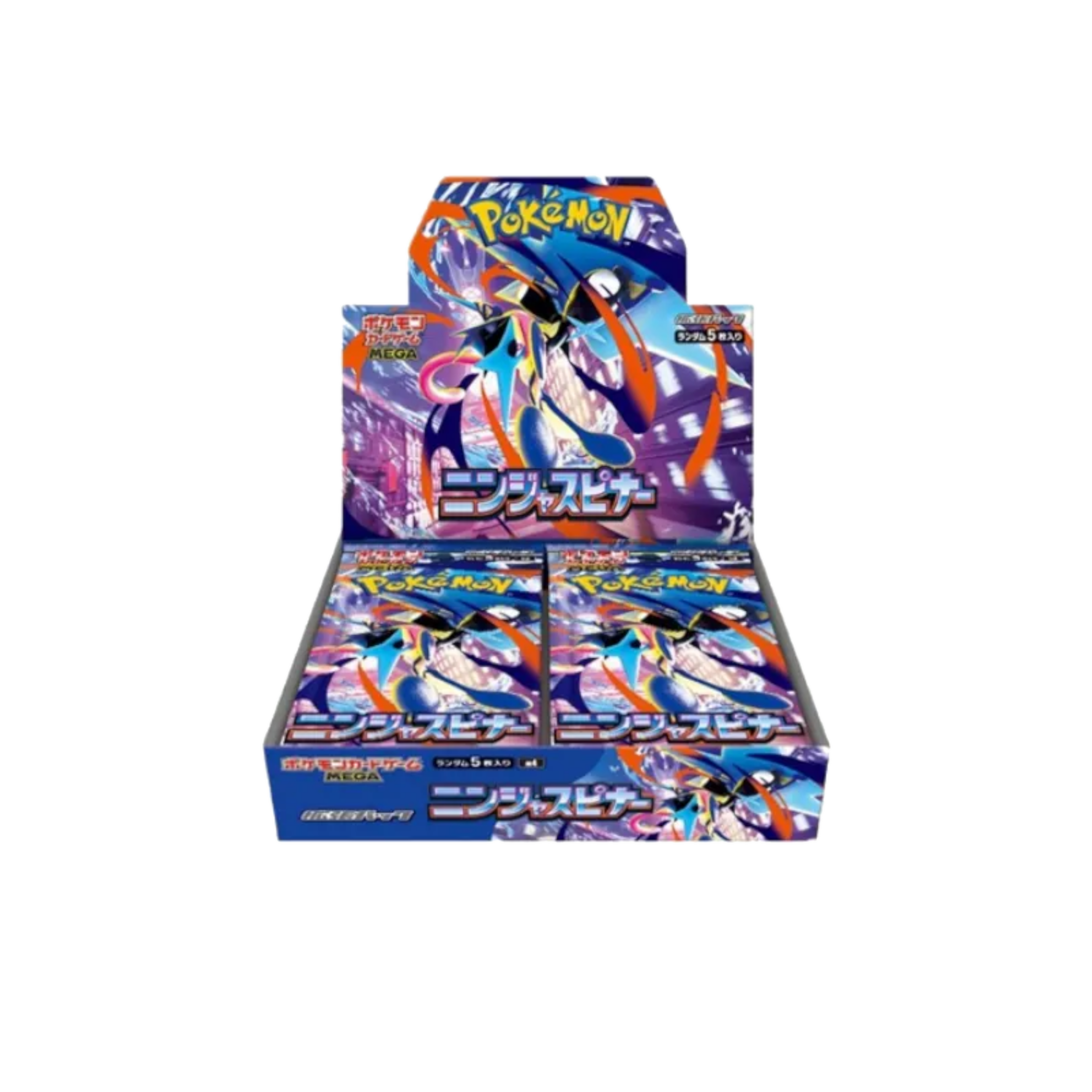 Pokémon – Display Ninja Spinner M4 (30 Boosters) – JP – Scellée (Shrink)