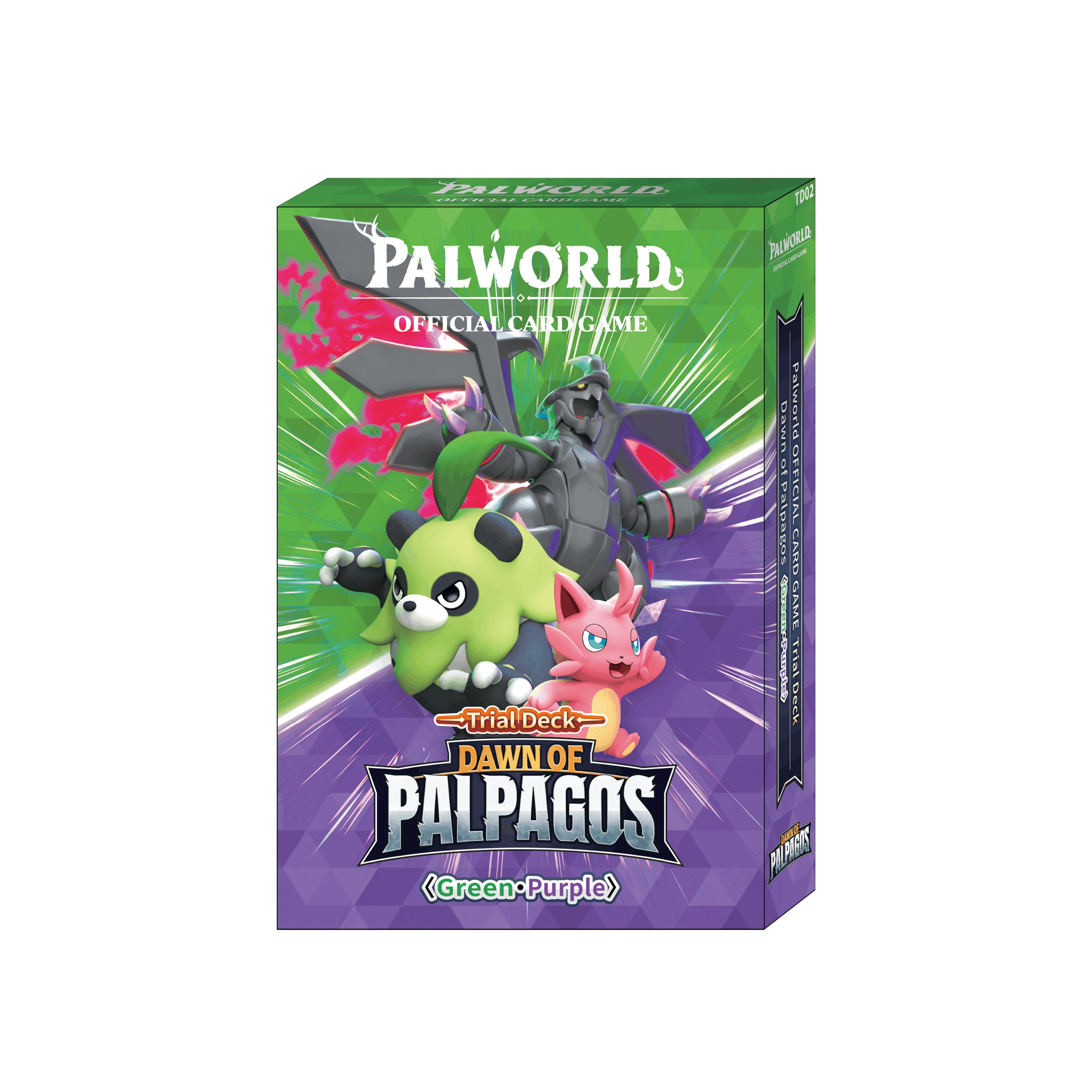 Palworld - Trial Deck Green & Purple – Dawn of Palpagos – EN