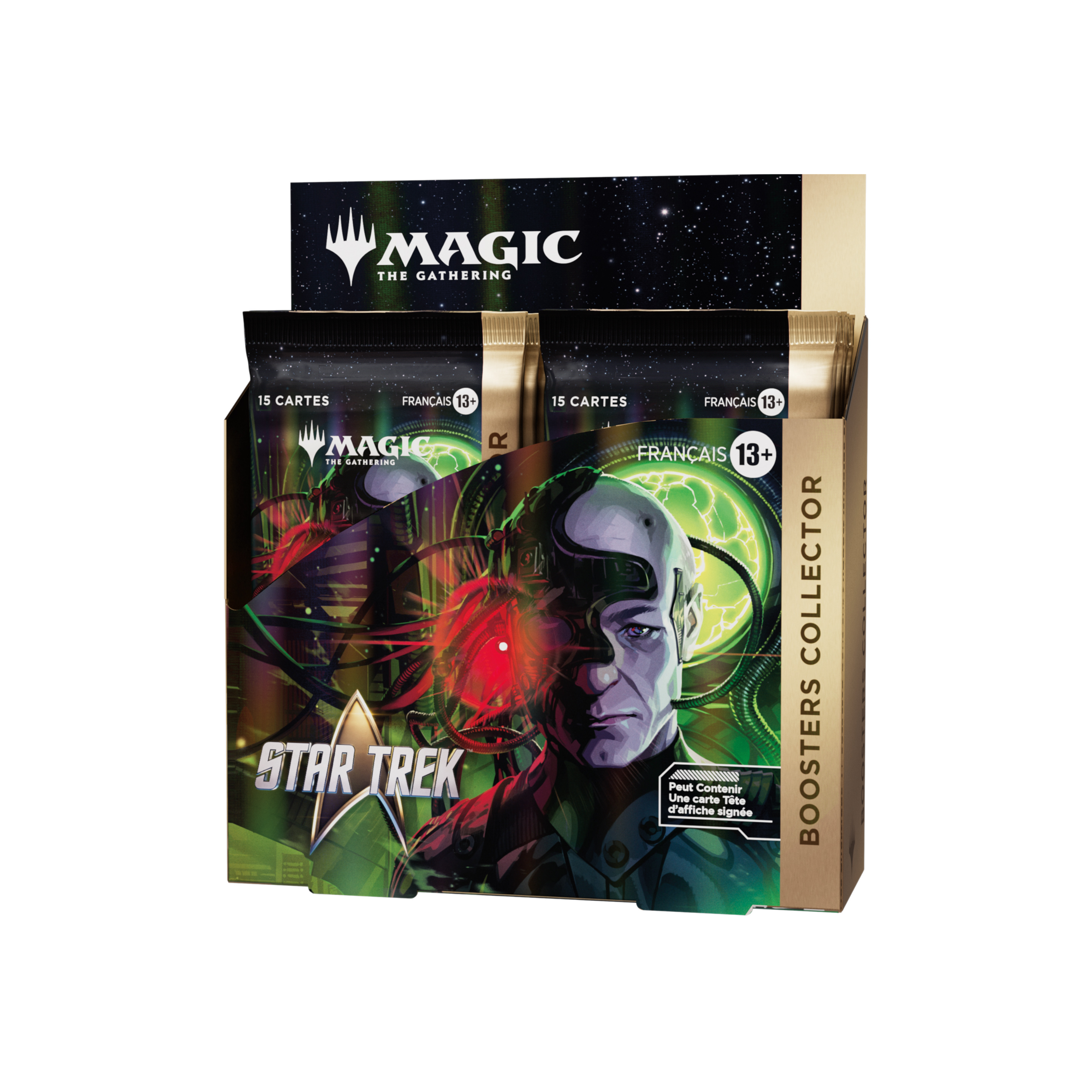 Magic: The Gathering – Star Trek – Boîte de Boosters Collector (12 Boosters) – FR