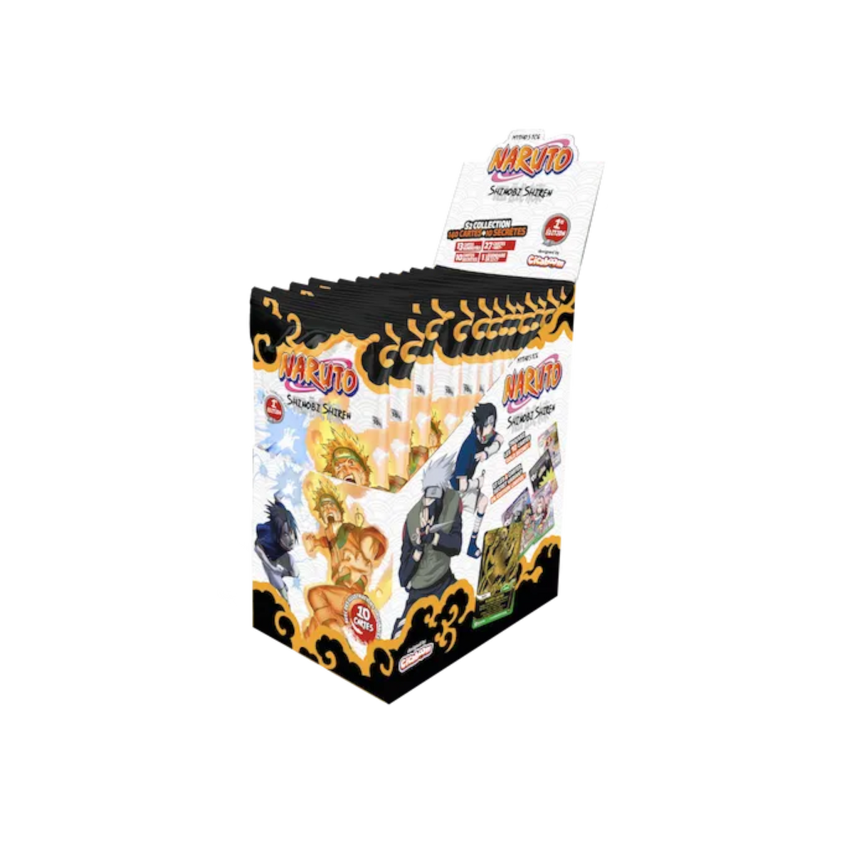 Naruto Mythos – Set 2 : Shinobi Shiren 1st Edition - Display (24 Boosters) - FR