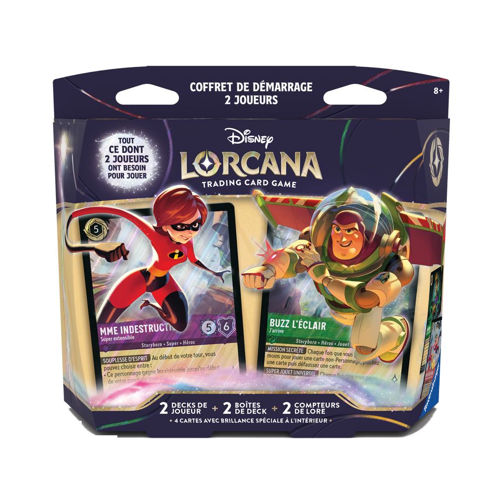 Disney Lorcana - Starter Deck 2 joueurs Toy Story & Les Indestructibles - FR