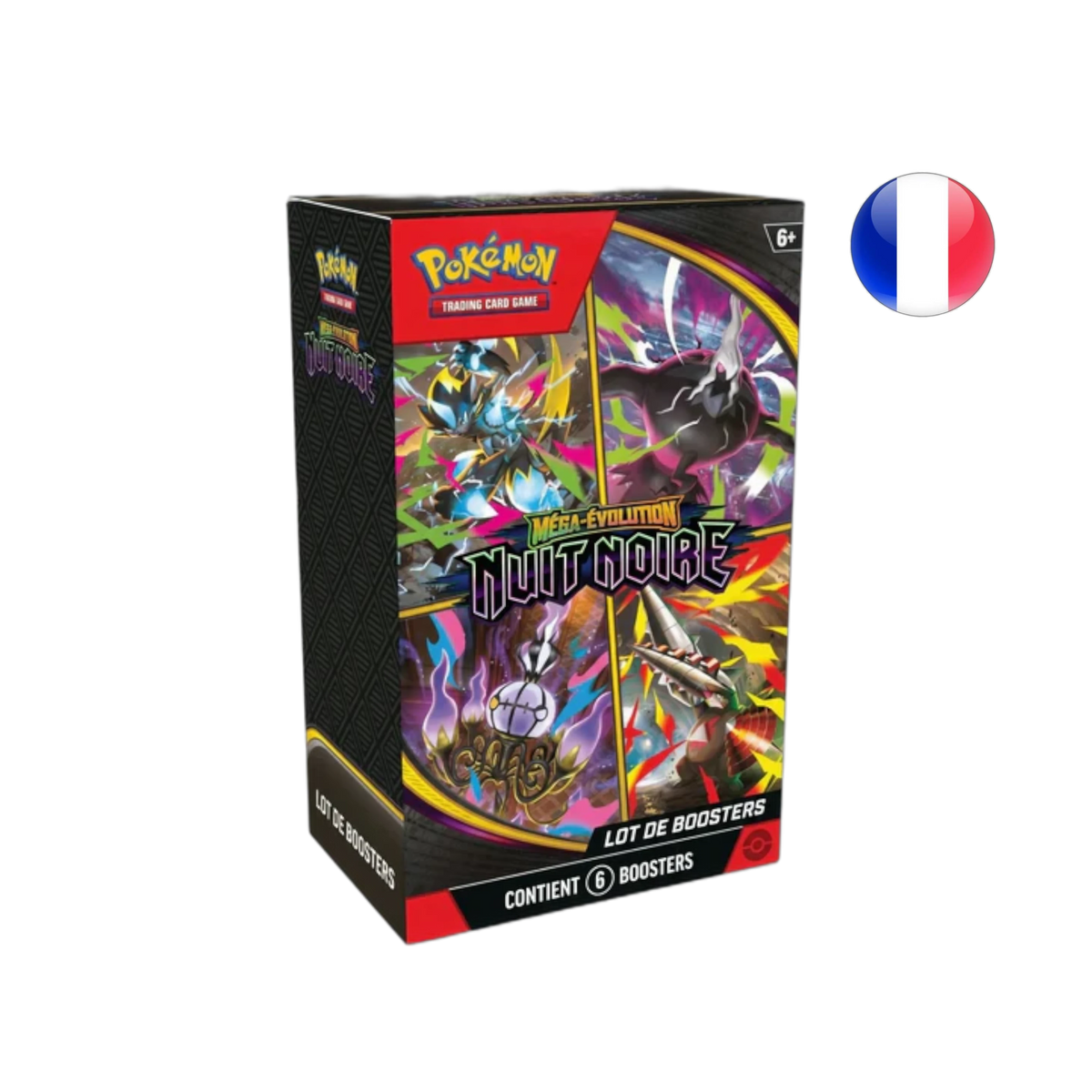 Pokémon - Nuit Noire (ME05) - Bundle (6 boosters) - FR