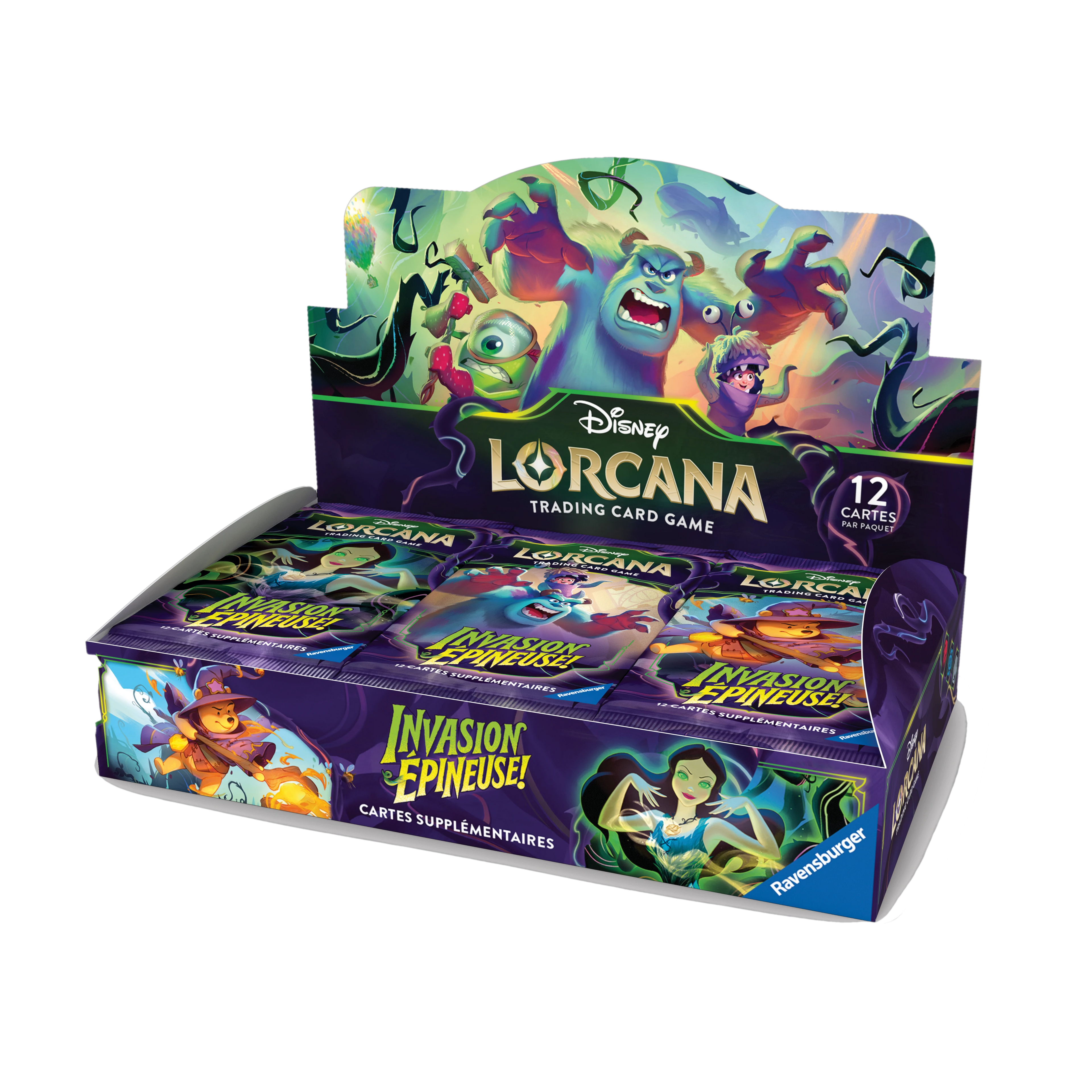Lorcana - Display Invasion Epineuse (24 Boosters) - FR