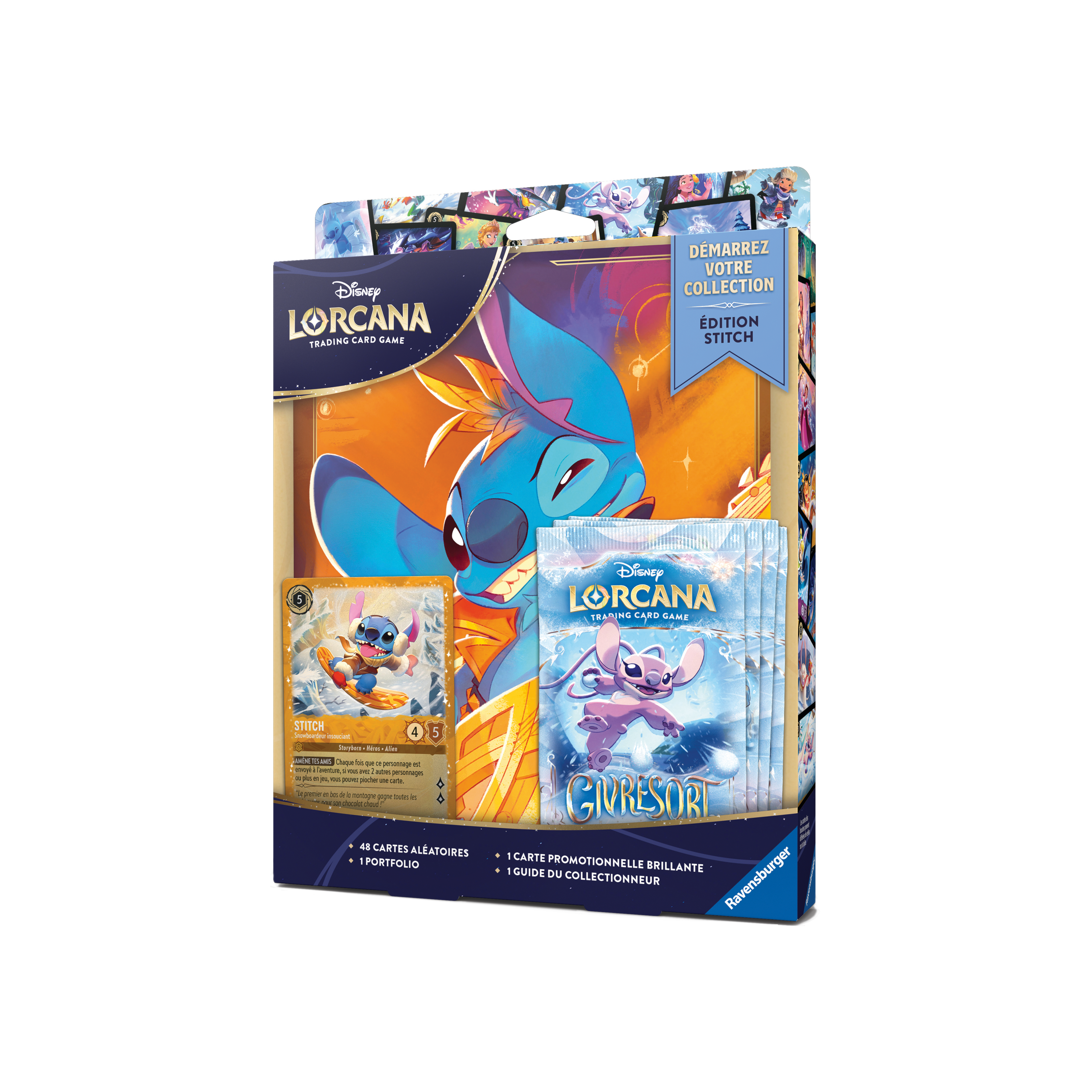 Disney Lorcana : Coffret "Démarrez votre collection" - Edition Stitch - FR