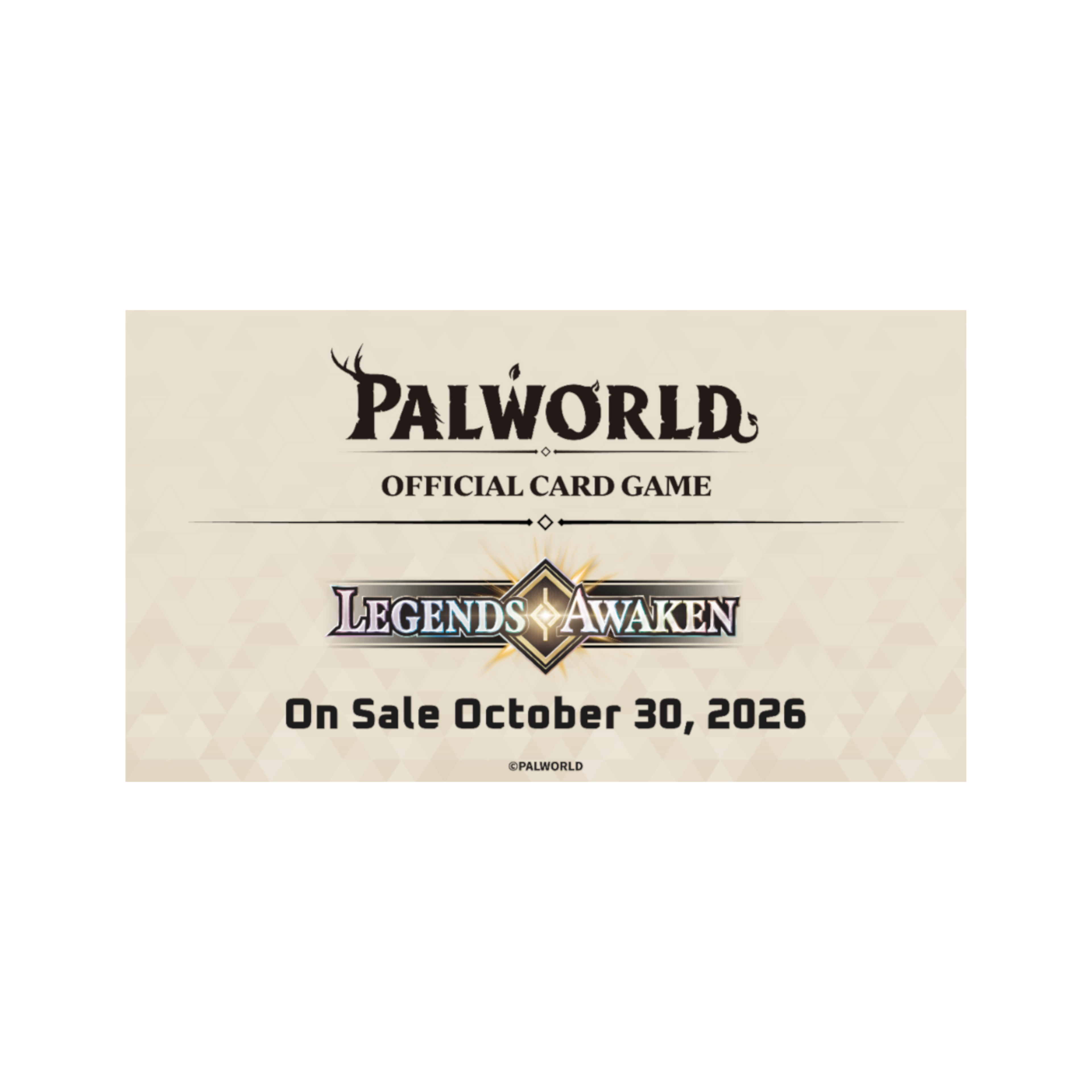 Palworld - Display Legends Awaken (12 Boosters) - EN