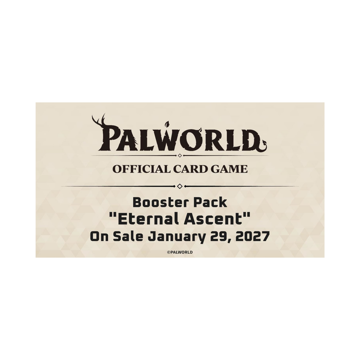 Palworld - Display Eternal Ascent (12 Boosters) - EN